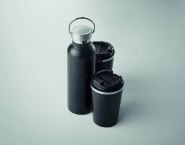 Logo trade promotional items picture of: Stainless steel double wall set